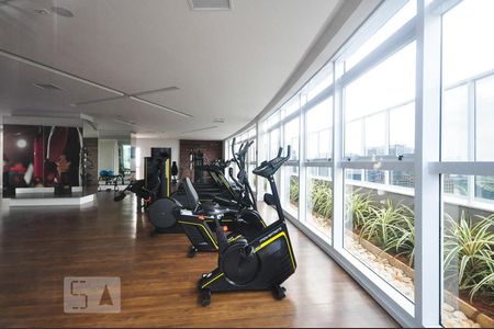 Academia - Condomínio de apartamento para alugar com 1 quarto, 48m² em Vila Gertrudes, São Paulo