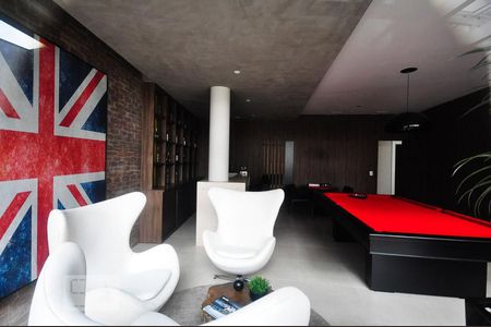Salão de Jogos - Condomínio de apartamento para alugar com 1 quarto, 48m² em Vila Gertrudes, São Paulo