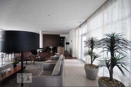 Salão de Festas - Condomínio de apartamento para alugar com 1 quarto, 48m² em Vila Gertrudes, São Paulo