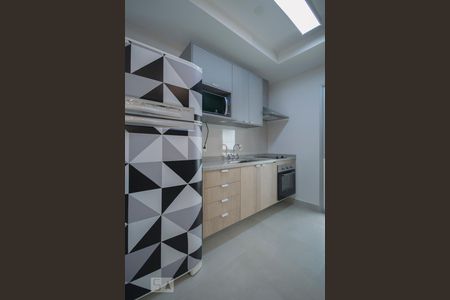 Cozinha de kitnet/studio à venda com 1 quarto, 37m² em Indianópolis, São Paulo