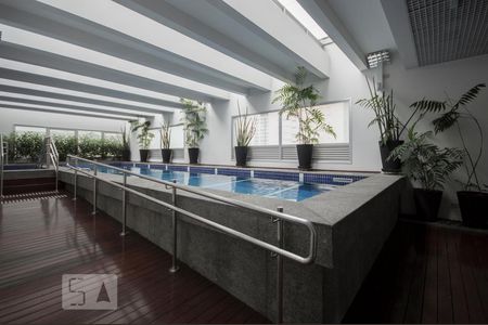 Studio à venda com 37m², 1 quarto e 1 vagaPiscina