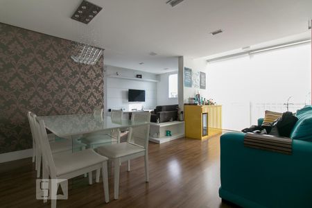 Sala de apartamento à venda com 1 quarto, 73m² em Jardim, Santo André