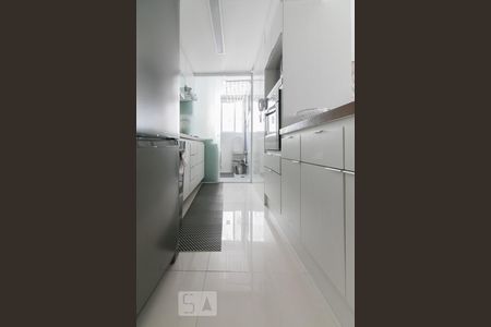 Cozinha de apartamento à venda com 1 quarto, 73m² em Jardim, Santo André