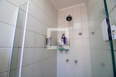 Banheiro da Suíte de apartamento à venda com 1 quarto, 47m² em Campo Belo, São Paulo