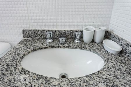 Apartamento à venda com 50m², 1 quarto e 1 vagaBanheiro da suíte