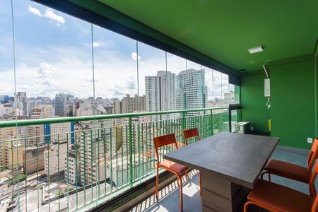 Varanda de apartamento à venda com 1 quarto, 51m² em Bela Vista, São Paulo