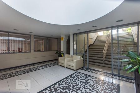 Apartamento à venda com 88m², 3 quartos e 2 vagasHall de entrada do condominio