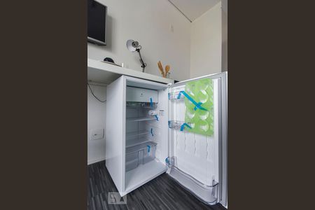 Cozinha de apartamento para alugar com 1 quarto, 25m² em Vila Olímpia, São Paulo