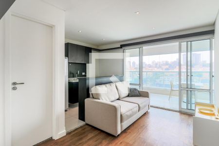 Sala de apartamento para alugar com 1 quarto, 43m² em Jardim Aeroporto, São Paulo