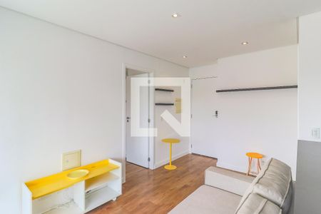 Sala de apartamento para alugar com 1 quarto, 43m² em Jardim Aeroporto, São Paulo