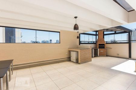 Apartamento à venda com 44m², 1 quarto e 1 vagaChurrasqueira
