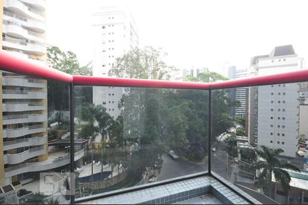 varanda de apartamento à venda com 2 quartos, 110m² em Vila Andrade, São Paulo