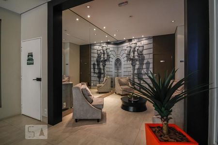 Studio para alugar com 41m², 1 quarto e 1 vaga Studio para alugar com 41m², 1 quarto e 1 vagaHall de entrada