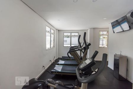 Apartamento para alugar com 42m², 1 quarto e 1 vaga Apartamento para alugar com 42m², 1 quarto e 1 vagaAcademia