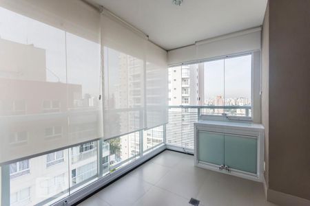 Varanda de apartamento à venda com 1 quarto, 44m² em Vila Olímpia, São Paulo