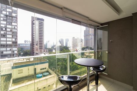 Apartamento para alugar com 25m², 1 quarto e 1 vagaVaranda
