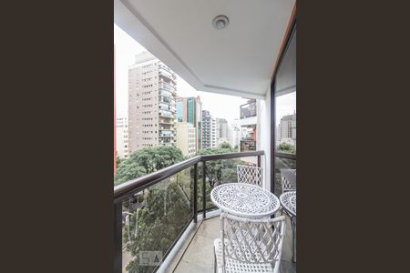 Varanda de apartamento à venda com 2 quartos, 70m² em Jardim Paulista, São Paulo