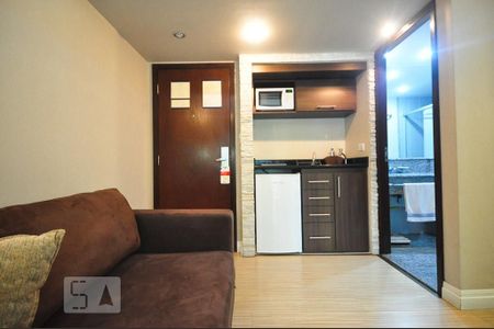 Studio para alugar com 33m², 1 quarto e 1 vagacozinha