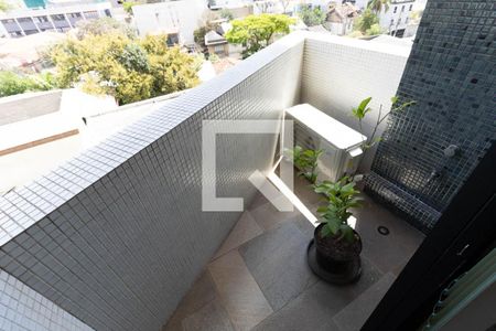 Varanda da Sala de apartamento para alugar com 1 quarto, 45m² em Aclimação, São Paulo