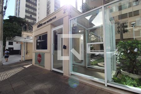 Studio à venda com 33m², 1 quarto e 1 vagaFachada do Prédio