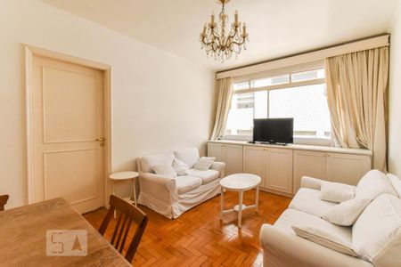 Sala de apartamento para alugar com 2 quartos, 78m² em Cerqueira César, São Paulo