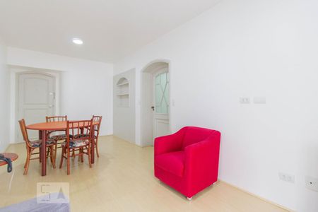 Sala de apartamento para alugar com 1 quarto, 50m² em Jardim Paulista, São Paulo