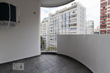 Varanda de apartamento para alugar com 1 quarto, 50m² em Jardim Paulista, São Paulo