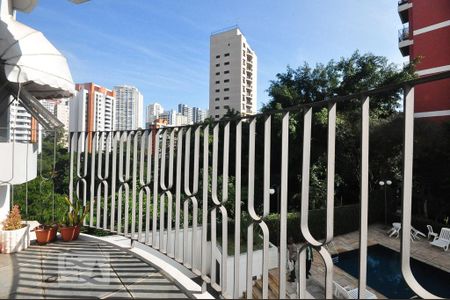 varanda de apartamento para alugar com 3 quartos, 120m² em Jardim Ampliação, São Paulo