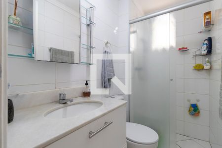 Banheiro da suíte de apartamento à venda com 3 quartos, 75m² em Parque Prado, Campinas
