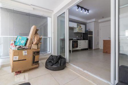 Studio para alugar com 45m², 1 quarto e 1 vagaVaranda