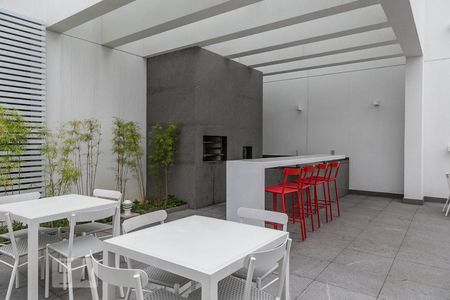 Studio para alugar com 45m², 1 quarto e 1 vagaChurrasqueira