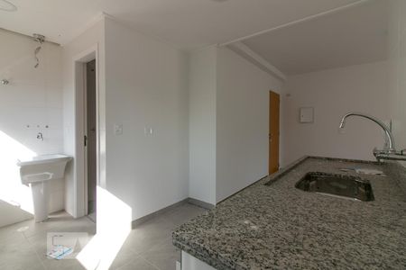 Cozinha / Área de serviço de apartamento para alugar com 1 quarto, 52m² em Campestre, Santo André