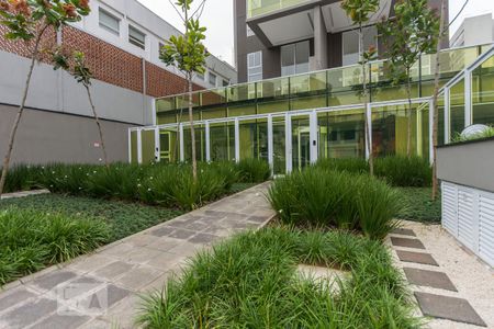 Apartamento à venda com 40m², 1 quarto e 1 vaga Apartamento à venda com 40m², 1 quarto e 1 vagaFachada