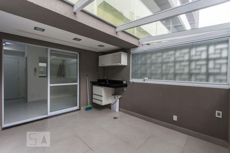 Apartamento à venda com 40m², 1 quarto e 1 vaga Apartamento à venda com 40m², 1 quarto e 1 vagaVaranda, cozinha