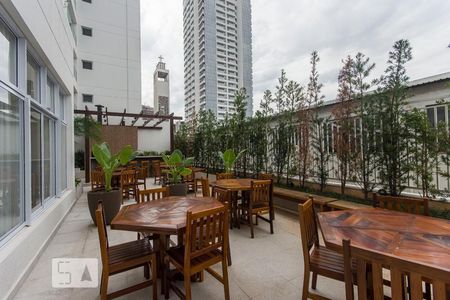Studio para alugar com 45m², 1 quarto e 1 vagaChurrasqueria