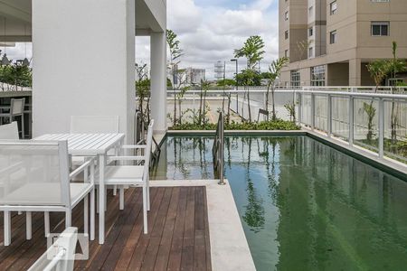 Studio para alugar com 45m², 1 quarto e 1 vagaPiscina