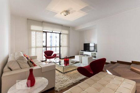 Sala de apartamento à venda com 2 quartos, 135m² em Indianópolis, São Paulo