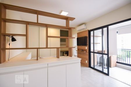 Fachada de apartamento para alugar com 1 quarto, 35m² em Campo Belo, São Paulo