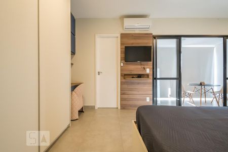 Studio para alugar com 35m², 1 quarto e 1 vagaQuarto