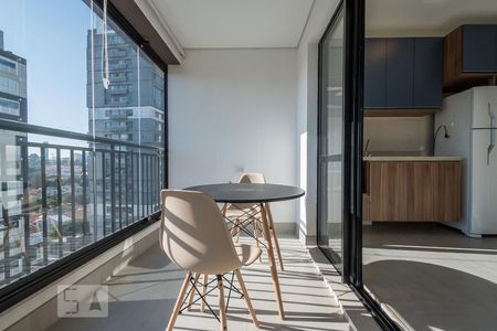 Studio para alugar com 35m², 1 quarto e 1 vagaVaranda