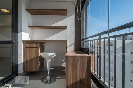 Studio para alugar com 35m², 1 quarto e 1 vagaVaranda