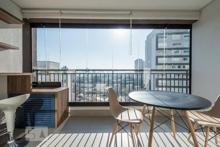 Studio para alugar com 35m², 1 quarto e 1 vagaVaranda
