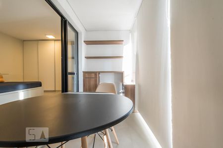 Studio para alugar com 35m², 1 quarto e 1 vagaVaranda