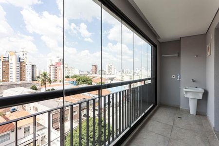 Varanda de kitnet/studio para alugar com 1 quarto, 35m² em Saúde, São Paulo