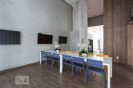 Studio para alugar com 35m², 1 quarto e 1 vagaSalão de festas