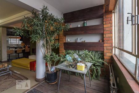 Varanda  de apartamento à venda com 3 quartos, 126m² em Campos Elíseos, São Paulo