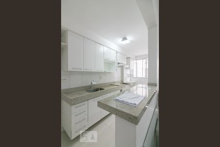 Cozinha de apartamento para alugar com 2 quartos, 60m² em Vila São Pedro, Santo André