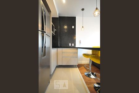 Studio para alugar com 36m², 1 quarto e 1 vagacozinha