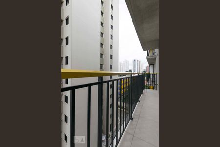 Varanda de kitnet/studio para alugar com 1 quarto, 32m² em Santo Amaro, São Paulo