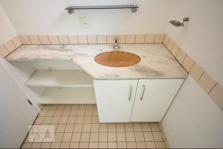 detalhe do banheiro suíte de apartamento para alugar com 1 quarto, 37m² em Vila Suzana, São Paulo